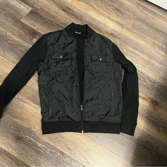 MICHAEL Michael Kors Men's Black Bomber Jacket - Picture 4 of 9